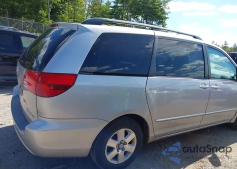2005 Toyota Sienna Le из США, поврежденный, VIN 5TDZA23C05S350304
